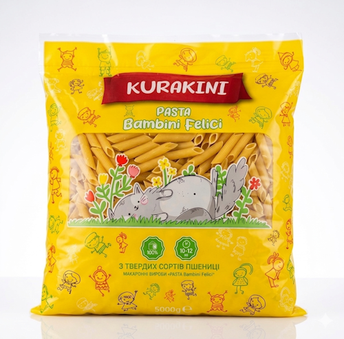 Макаронні вироби трубчасті ТМ "KURAKINI" 5 кг